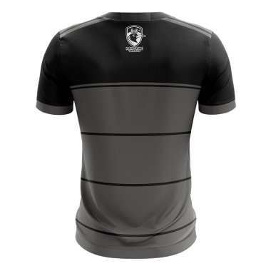 Clarecastle GAA Women&#039;s Fit Jersey (Grey / Black - Version 2)