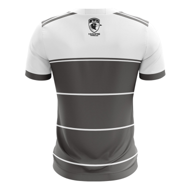 Clarecastle GAA Women&#039;s Fit Jersey (Grey / White - Version 1)