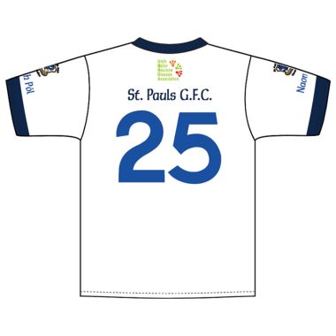 St Paul&#039;s GFC Clonmellon Jersey White