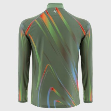O'Neills Derry City FC Kids' Colt Brushed Half Zip Top Green 2026