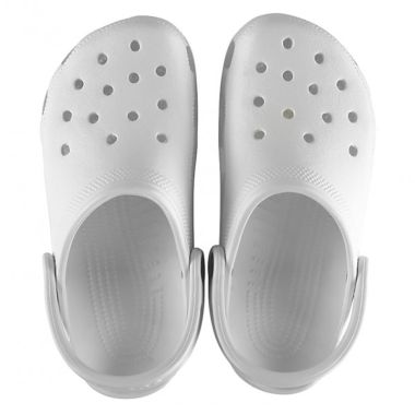 Crocs Kids' Junior Classic Clogs White