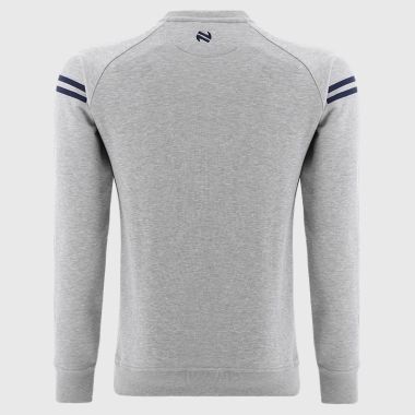 Ulster University GAA Voyager Fleece Crew Neck Top Grey / Marine