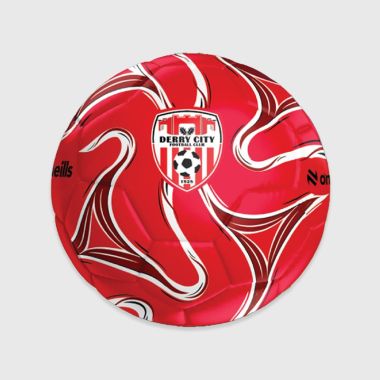 O'Neills Derry City FC Cosmos Soccer Football Red