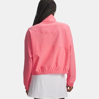 Under Armour Women's UA Rival Woven Jacket Bittersweet Pink / Bittersweet Pink / White
