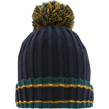 Kids&#039; Darcy Bobble Hat Marine / Bottle / Amber
