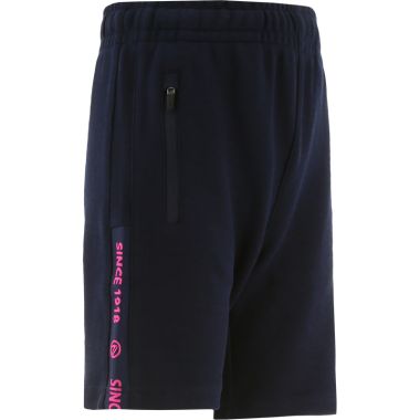 Kids&#039; Defender Fleece Shorts Marine / Pink