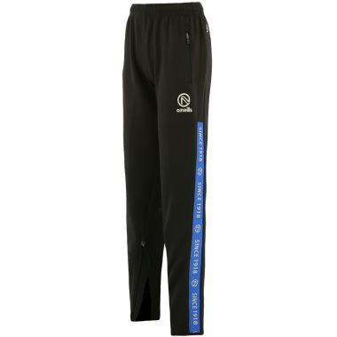 Kids&#039; Defender Hybrid Skinny Tracksuit Bottoms Black / Blue / Grey