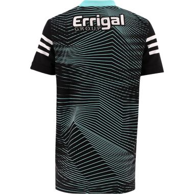 Derry GAA Kids&#039; Short Sleeve Training Top Black / Green