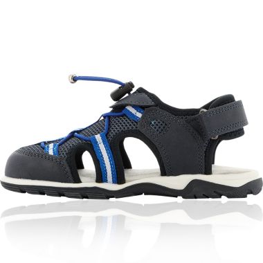 Donagh Junior Summer Sandals Navy / Royal / White