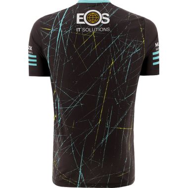 Down GAA Hurling Kids&#039; Short Sleeve Training Top Dark Grey / Green