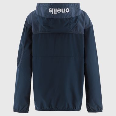 O&#039;Neills Louth GAA Kids&#039; Drifter Half Zip Hooded Windbreaker Marine