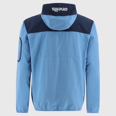 O&#039;Neills Dublin GAA Men&#039;s Drifter Half Zip Hooded Windbreaker Sky / Marine