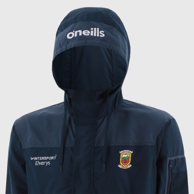 O&#039;Neills Mayo GAA Men&#039;s Drifter Half Zip Hooded Windbreaker Marine