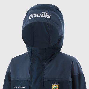 O&#039;Neills Mayo GAA Kids&#039; Drifter Half Zip Hooded Windbreaker Marine