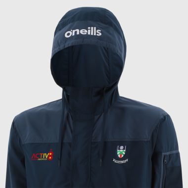 O&#039;Neills Monaghan GAA Men&#039;s Drifter Half Zip Hooded Windbreaker Marine