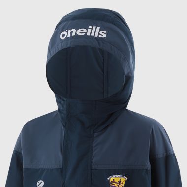 O&#039;Neills Wexford GAA Kids&#039; Drifter Half Zip Hooded Windbreaker Marine