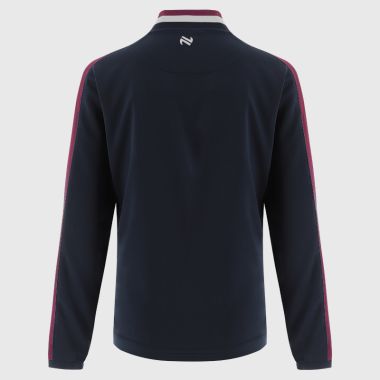 O&#039;Neills Kids&#039; Dromore Half Zip Top Marine / Maroon / White