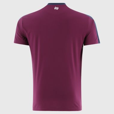 O&#039;Neills Men&#039;s Dromore T-Shirt Maroon / Marine / White
