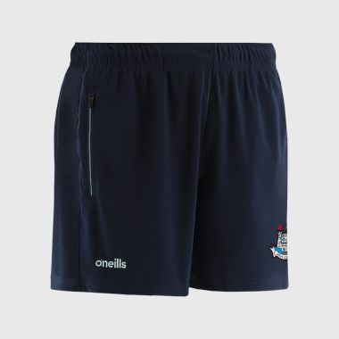 O&#039;Neills Dublin GAA Kids&#039; Dynamo Training Shorts Marine / Green / Purple