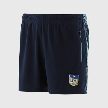 O&#039;Neills Limerick GAA Women&#039;s Dynamo Training Shorts Marine / Green / Purple
