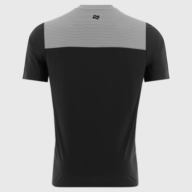 O&#039;Neills Kildare GAA Men&#039;s Dynamo T-Shirt Black / Silver