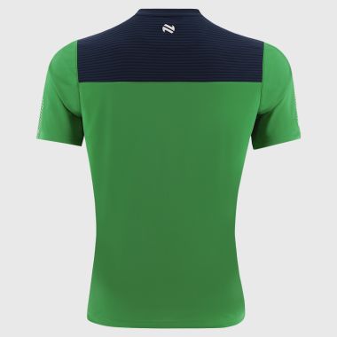 O&#039;Neills Limerick GAA Men&#039;s Dynamo T-Shirt Green / Marine / White