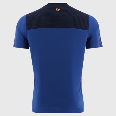 O&#039;Neills Longford GAA Men&#039;s Dynamo T-Shirt Royal / Marine / Amber
