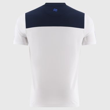 O&#039;Neills Monaghan GAA Kids&#039; Dynamo T-Shirt White / Marine / Royal