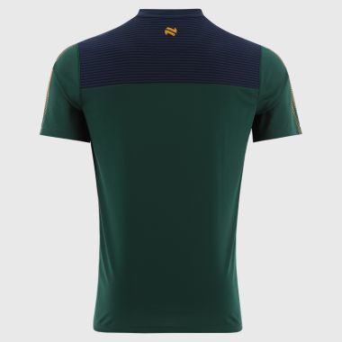 O&#039;Neills Offaly GAA Kids&#039; Dynamo T-Shirt Bottle / Marine / Amber