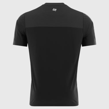 O&#039;Neills Sligo GAA Kids&#039; Dynamo T-Shirt Black / Dark Grey / White