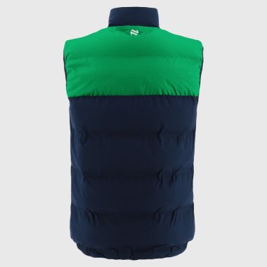O&#039;Neills Limerick GAA Kids&#039; Dynamo Padded Gilet Marine / Green / White