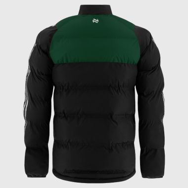 O&#039;Neills Kildare GAA Men&#039;s Dynamo Padded Jacket Black / Bottle / White