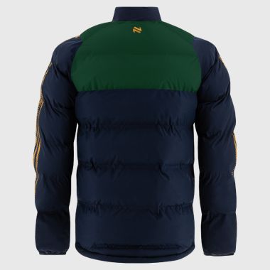 O&#039;Neills Kerry GAA Men&#039;s Dynamo Padded Jacket Marine / Bottle / Amber