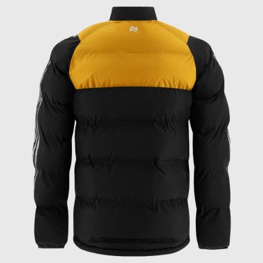 O&#039;Neills Kilkenny GAA Men&#039;s Dynamo Padded Jacket Black / Amber / White