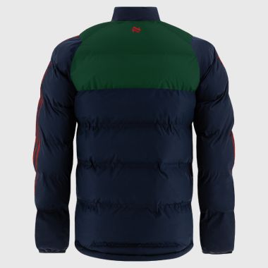 O&#039;Neills Mayo GAA Men&#039;s Dynamo Padded Jacket Marine / Bottle / Red