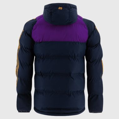 O&#039;Neills Wexford GAA Men&#039;s Dynamo Hooded Padded Jacket Marine / Purple / Amber