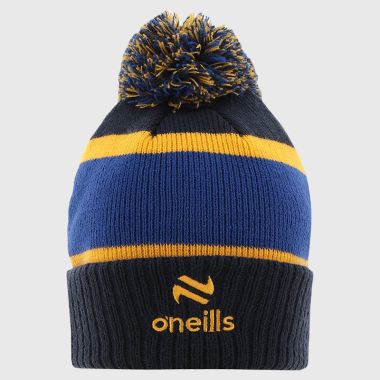 O&#039;Neills Roscommon GAA Kids&#039; Dynamo Bobble Hat Marine / Royal / Amber