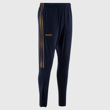 O&#039;Neills Kerry GAA Kids&#039; Dynamo Brushed Skinny Tracksuit Bottoms Marine / Amber / Bottle