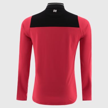 O&#039;Neills Derry GAA Men&#039;s Dynamo Brushed Half Zip Top Red / Black / White