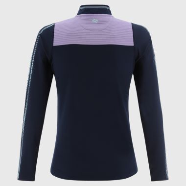 O&#039;Neills Tipperary GAA Women&#039;s Dynamo Brushed Half Zip Top Marine / Purple / Green