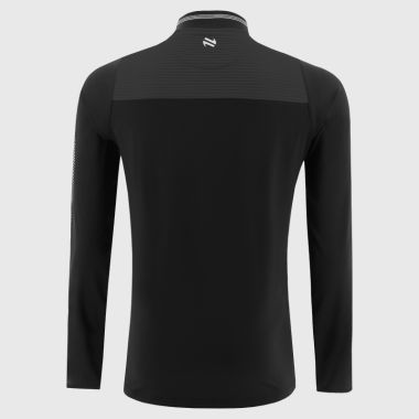O&#039;Neills Sligo GAA Kids&#039; Dynamo Brushed Half Zip Top Black / Dark Grey / White