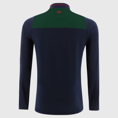 O&#039;Neills Mayo GAA Men&#039;s Dynamo Brushed Half Zip Top Marine / Bottle / Red