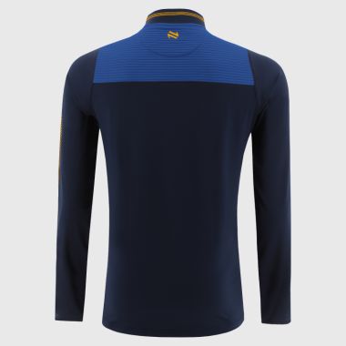 O&#039;Neills Longford GAA Kids&#039; Dynamo Brushed Half Zip Top Marine / Royal / Amber