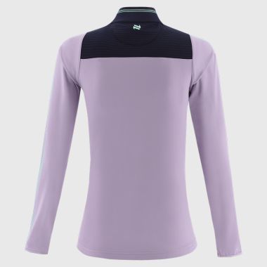 O&#039;Neills Donegal GAA Women&#039;s Dynamo Brushed Half Zip Top Purple / Marine / Green