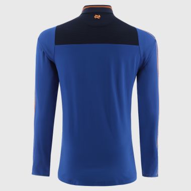 O&#039;Neills Roscommon GAA Kids&#039; Dynamo Brushed Half Zip Top Royal / Marine / Amber