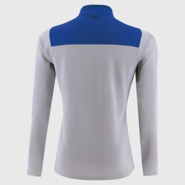 O&#039;Neills Monaghan GAA Men&#039;s Dynamo Hybrid Half Zip Top Silver / Royal / Marine