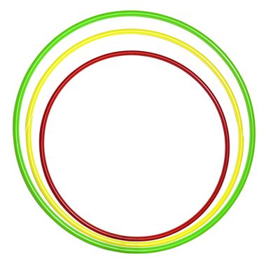 Essential Hula Hoop Red
