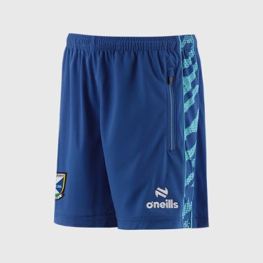 O'Neills Cavan GAA Kids' Electro Shorts Royal / Blue / White