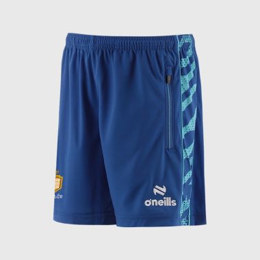 O'Neills Clare GAA Kids' Electro Shorts Royal / Blue / White