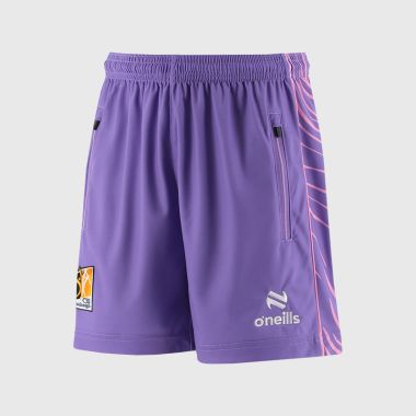 O&#039;Neills Kilkenny GAA Kids&#039; Electro Training Shorts Purple / Pink / White
